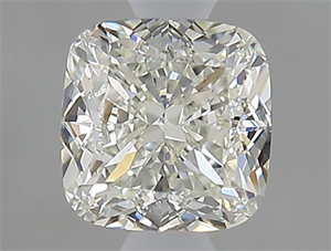 Picture of Natural Diamond 0.90 Carats, Cushion with  Cut, J Color, IF Clarity and Certified by GIA