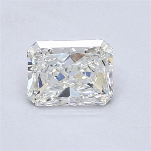 Foto Diamante Natural 0.70 quilates, Radiante , Color J, claridad VVS1 y certificado GIA de