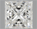 Natural Diamond 1.03 Carats, Princess with  Cut, H Color, VVS1 Clarity and Certified by GIA