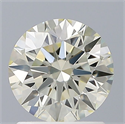 Diamante Natural 1.15 quilates, Redondo , Color M, claridad IF y certificado GIA