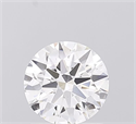 Lab Grown Diamond 1.04 Carats, Round with Ideal Cut, D Color, VVS1 Clarity and Certified by IGI