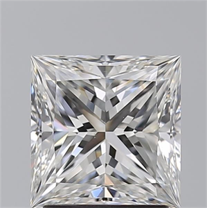 Picture of Natural Diamond 2.01 Carats, Princess with  Cut, G Color, VS2 Clarity and Certified by GIA