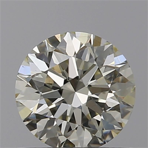 Picture of Natural Diamond 0.51 Carats, Round with Very Good Cut, M Color, VS1 Clarity and Certified by GIA