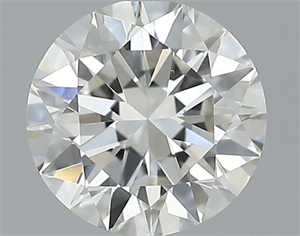 Foto Diamante Natural 0.50 quilates, Redondo , Color H, claridad VVS2 y certificado IGI de