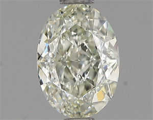Picture of Natural Diamond 1.06 Carats, Oval with  Cut, I Color, VS1 Clarity and Certified by IGI
