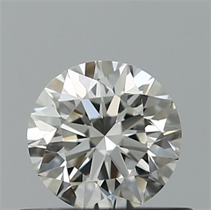 Foto Diamante Natural 0.40 quilates, Redondo , Color G, claridad IF y certificado IGI de