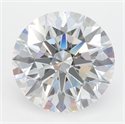 Del inventario de diamantes de laboratorio, 3.69 quilates, Redondo , Color D, claridad VVS2 y certificado GIA