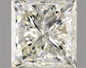 Picture of Natural Diamond 1.20 Carats, Princess with  Cut, L Color, VS1 Clarity and Certified by GIA