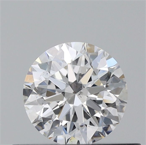 Foto Diamante Natural 0.41 quilates, Redondo , Color E, claridad SI1 y certificado GIA de