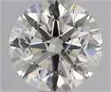 Diamante Natural 1.40 quilates, Redondo , Color K, claridad I1 y certificado GIA