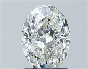 Picture of Natural Diamond 1.22 Carats, Oval with  Cut, H Color, IF Clarity and Certified by GIA