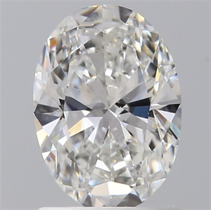 Picture of Natural Diamond 1.00 Carats, Oval with  Cut, F Color, VS2 Clarity and Certified by GIA