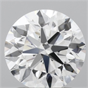 Lab Grown Diamond 1.63 Carats, Round with Excellent Cut, D Color, VS1 Clarity and Certified by IGI