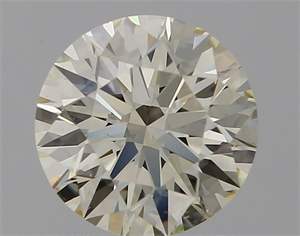 Picture of Natural Diamond 1.00 Carats, Round with Excellent Cut, K Color, VS2 Clarity and Certified by IGI
