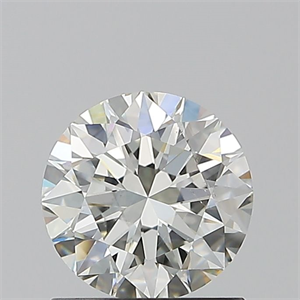 Picture of Natural Diamond 1.00 Carats, Round with Excellent Cut, I Color, SI1 Clarity and Certified by GIA
