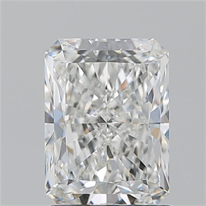 Picture of Natural Diamond 1.50 Carats, Radiant with  Cut, G Color, VS2 Clarity and Certified by GIA