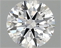 Lab Grown Diamond 1.40 Carats, Round with Ideal Cut, D Color, VS2 Clarity and Certified by IGI