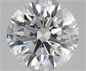 Natural Diamond 1.80 Carats, Round with Excellent Cut, F Color, VVS2 Clarity and Certified by GIA