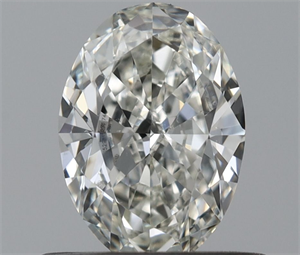 Picture of Natural Diamond 0.50 Carats, Oval with  Cut, H Color, VS1 Clarity and Certified by IGI