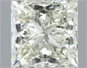 Natural Diamond 2.01 Carats, Princess with  Cut, K Color, VVS2 Clarity and Certified by IGI