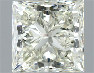 Picture of Natural Diamond 2.01 Carats, Princess with  Cut, K Color, VVS2 Clarity and Certified by IGI