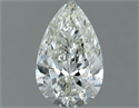 Natural Diamond 0.83 Carats, Pear with  Cut, H Color, VVS2 Clarity and Certified by IGI