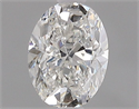 Natural Diamond 0.80 Carats, Oval with  Cut, G Color, VVS2 Clarity and Certified by GIA