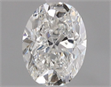 Diamante Natural 0.80 quilates, Ovalado , Color G, claridad VVS2 y certificado GIA