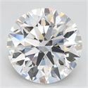 Lab Grown Diamond 4.02 Carats, Round with Excellent Cut, D Color, IF Clarity and Certified by GIA