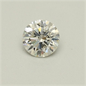 Natural Diamond 0.40 Carats, Round with Excellent Cut, I Color, SI1 Clarity and Certified by GIA