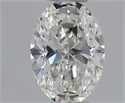 Diamante Natural 0.51 quilates, Ovalado , Color F, claridad IF y certificado GIA