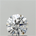 Lab Grown Diamond 1.06 Carats, Round with Ideal Cut, F Color, VVS2 Clarity and Certified by IGI