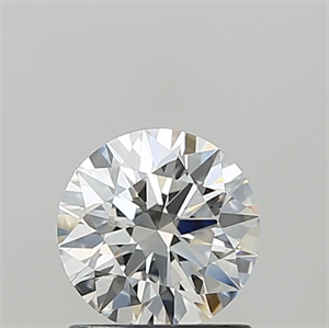 Picture of Lab Grown Diamond 1.06 Carats, Round with Ideal Cut, F Color, VVS2 Clarity and Certified by IGI