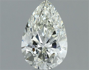 Picture of Natural Diamond 0.70 Carats, Pear with  Cut, J Color, VS2 Clarity and Certified by IGI
