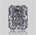 Natural Diamond 1.01 Carats, Radiant with  Cut, I Color, IF Clarity and Certified by GIA