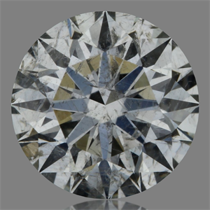 Foto Diamante Natural 0.60 quilates, Redondo , Color I, claridad I1 y certificado GIA de