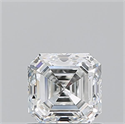 Diamante Natural 0.90 quilates, Asscher , Color F, claridad VVS1 y certificado GIA