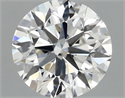 Lab Grown Diamond 1.42 Carats, Round with Excellent Cut, F Color, VS1 Clarity and Certified by IGI