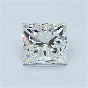 Foto Diamante Natural 0.90 quilates, Princesa , Color F, claridad VS2 y certificado GIA de
