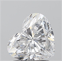Natural Diamond 1.50 Carats, Heart with  Cut, D Color, VS2 Clarity and Certified by GIA