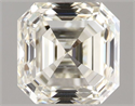 Diamante Natural 1.00 quilates, Asscher , Color J, claridad VVS2 y certificado IGI