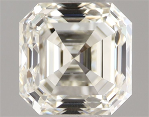 Foto Diamante Natural 1.00 quilates, Asscher , Color J, claridad VVS2 y certificado IGI de