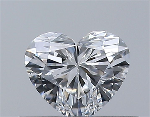 Picture of Natural Diamond 0.30 Carats, Heart with  Cut, E Color, VS1 Clarity and Certified by GIA