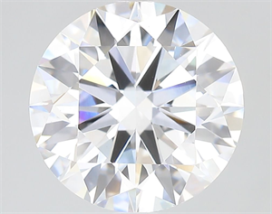 Picture of Lab Grown Diamond 3.55 Carats, Round with Ideal Cut, E Color, VS1 Clarity and Certified by IGI