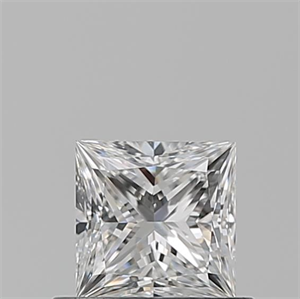 Foto Diamante Natural 0.52 quilates, Princesa , Color E, claridad VS2 y certificado GIA de