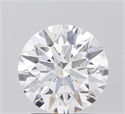Lab Grown Diamond 1.59 Carats, Round with Ideal Cut, D Color, VS1 Clarity and Certified by IGI