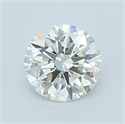 Del inventario de diamantes de laboratorio, 1.06 quilates, Redondo , Color H, claridad VVS2 y certificado IGI