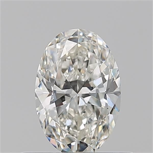 Picture of Natural Diamond 0.50 Carats, Oval with  Cut, I Color, VVS2 Clarity and Certified by GIA
