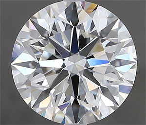 Foto Diamante Natural 2.20 quilates, Redondo , Color H, claridad IF y certificado GIA de