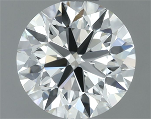 Picture of Natural Diamond 0.80 Carats, Round with Excellent Cut, H Color, VVS1 Clarity and Certified by IGI